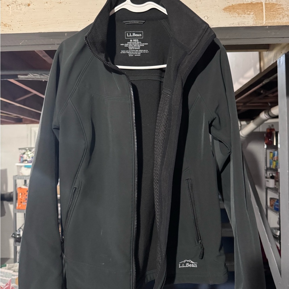 L.L. Bean Women's Black Shell Jacket